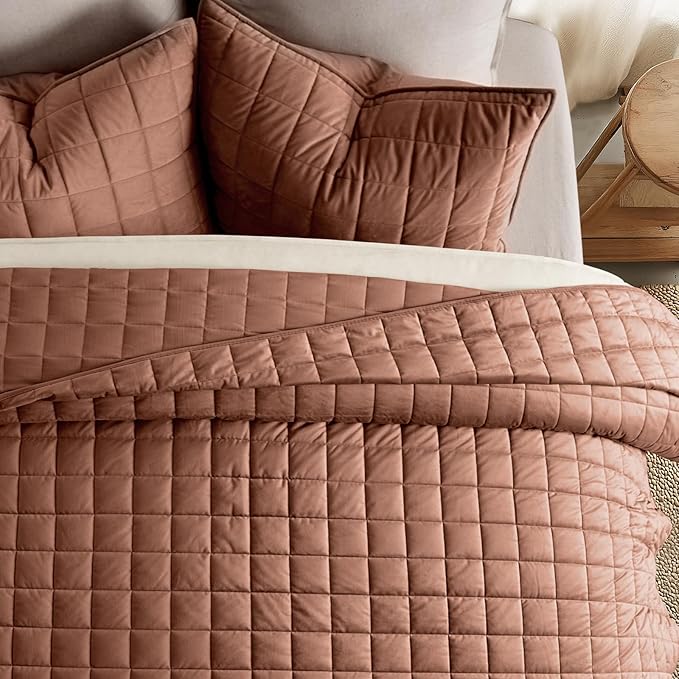 Velvet Quilt Set - Queen