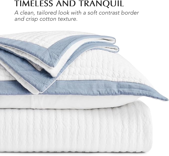 Linen Quilt Set - King - 3 Piece