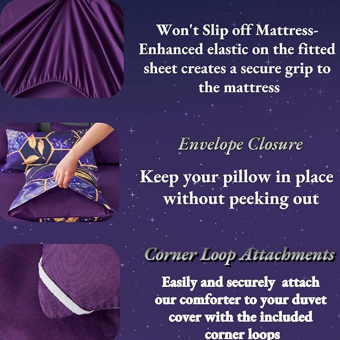 Comforter Set - King - 7 Piece