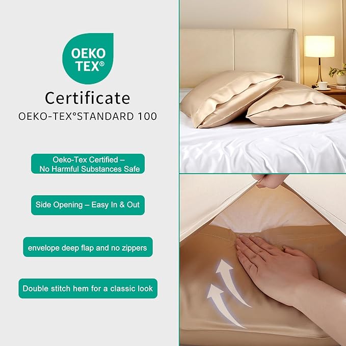Cooling Pillowcase Set - King - 2 Pack