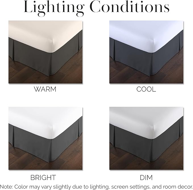 Bed Skirt - Queen - 14 in Drop