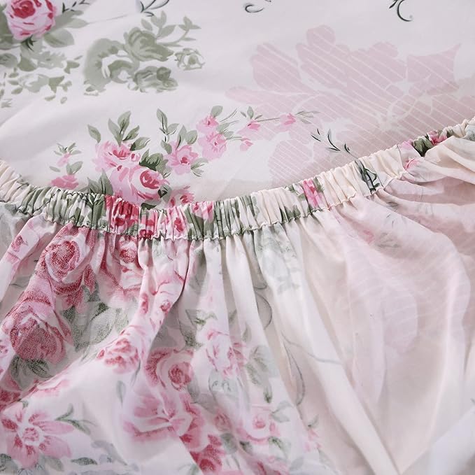 100% Cotton Bed Sheet Set - Twin XL - 4 Piece