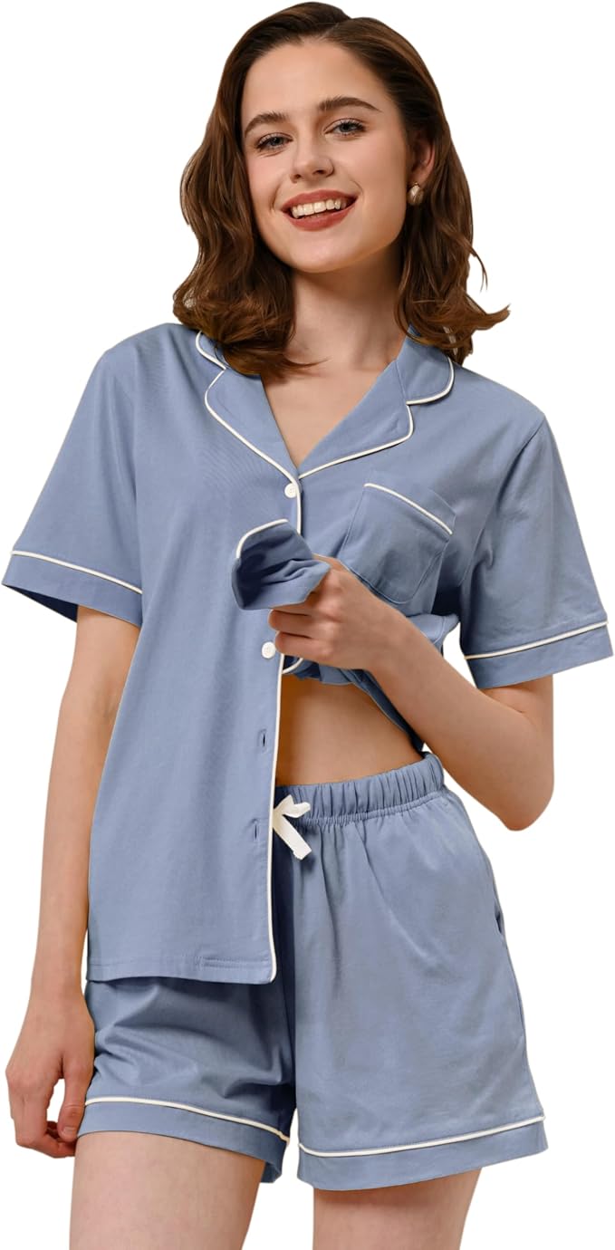 Women's 100% Cotton Pajama Set - 2 Piece