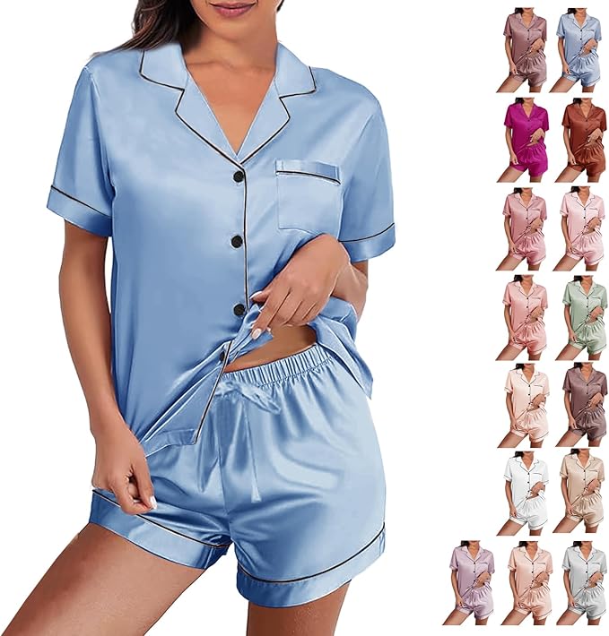 Satin Pajama Set