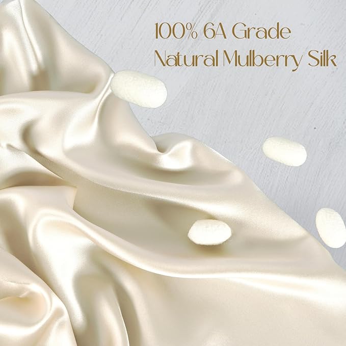 Mulberry Silk Pillowcase Set - Standard - 2 Pack