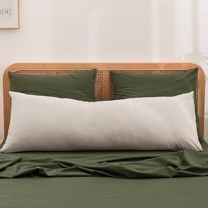 Linen Pillowcase Set - 26 x 26 in