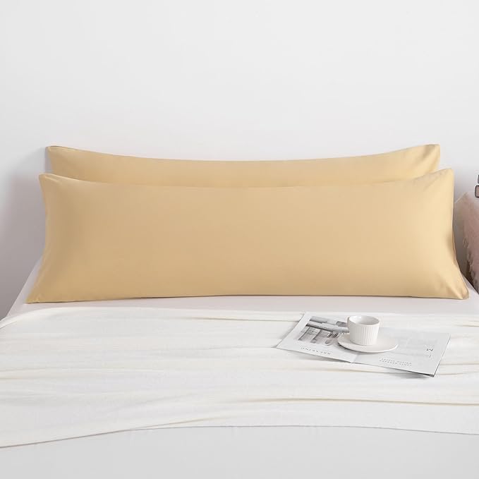 Microfiber Pillowcase Set - 20 x 54 in - 2 Pack - 2 Piece