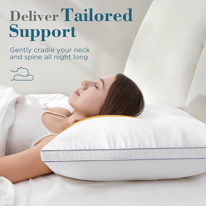 Down Alternative Cooling Bed Pillow - Standard - 2 Piece