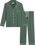 Women's Bamboo Cooling Pajama Set - Long Sleeve