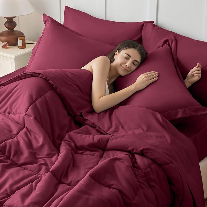 Down Alternative Comforter Set - California King - 7 Piece