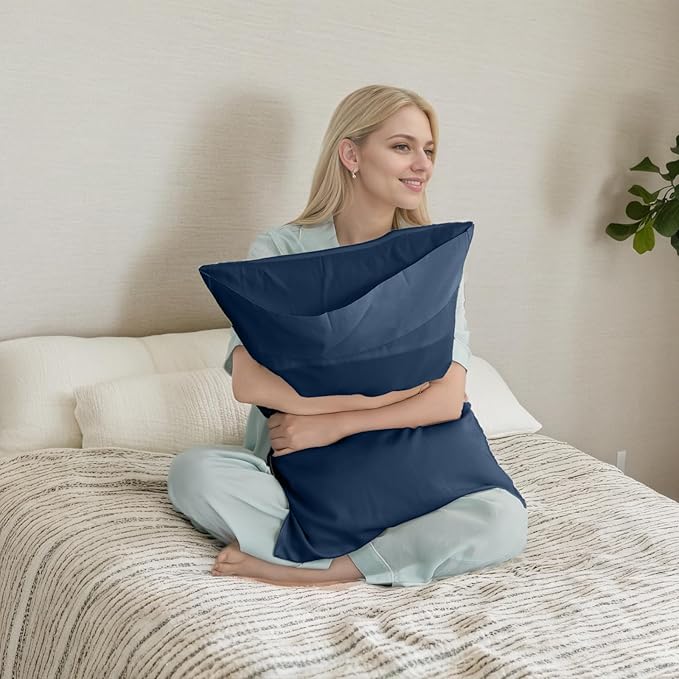 Bamboo Cooling Pillowcase Set - Standard - 20 x 26 in - 2 Pack - 2 Piece