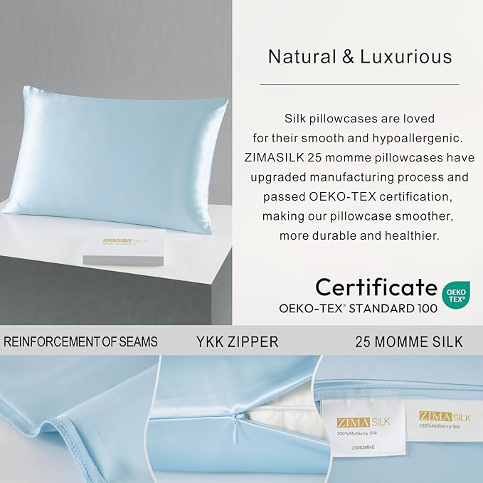 Mulberry Silk Pillowcase - Queen