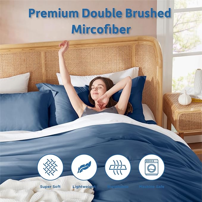 Duvet Cover Set - Twin XL - 68 x 90 in - 2 Piece