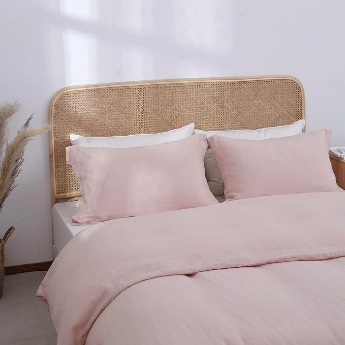 Linen Duvet Cover Set - Full - 3 Piece