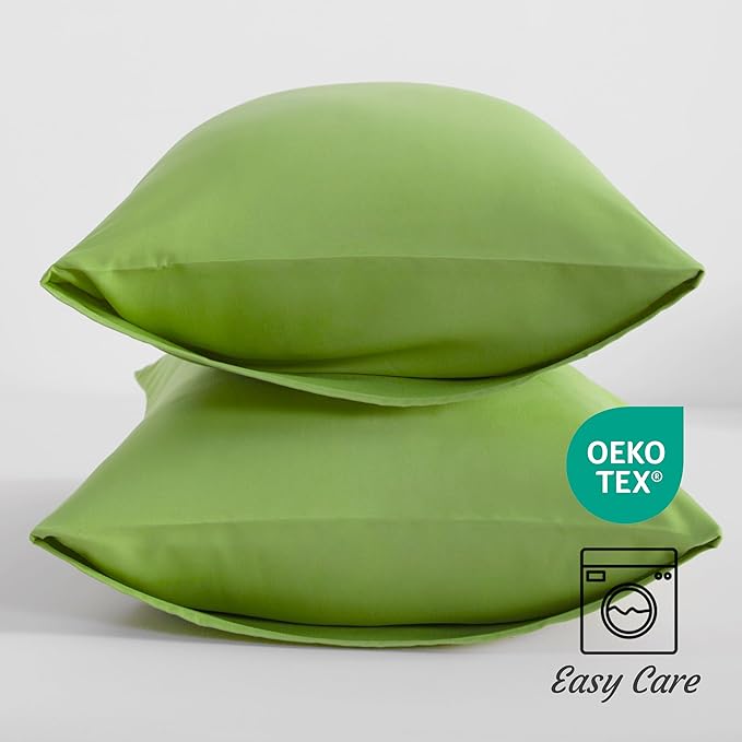 Microfiber Pillowcase Set - King - 20 x 36 in - 2 Pack - 2 Piece