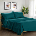 Linen Cooling Bed Sheet Set - Queen - 17 in Deep Pocket - 4 Piece