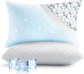 Memory Foam Cooling Bed Pillow - King - 2 Piece