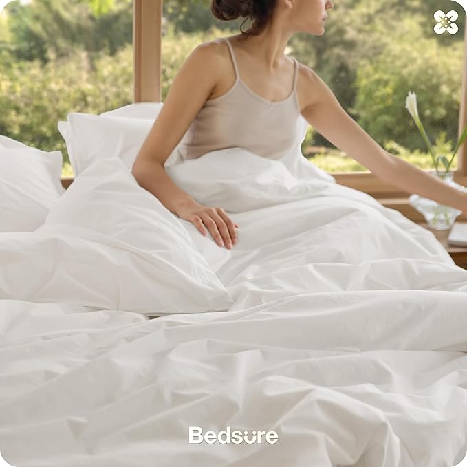 100% Cotton Duvet Cover Set - Twin