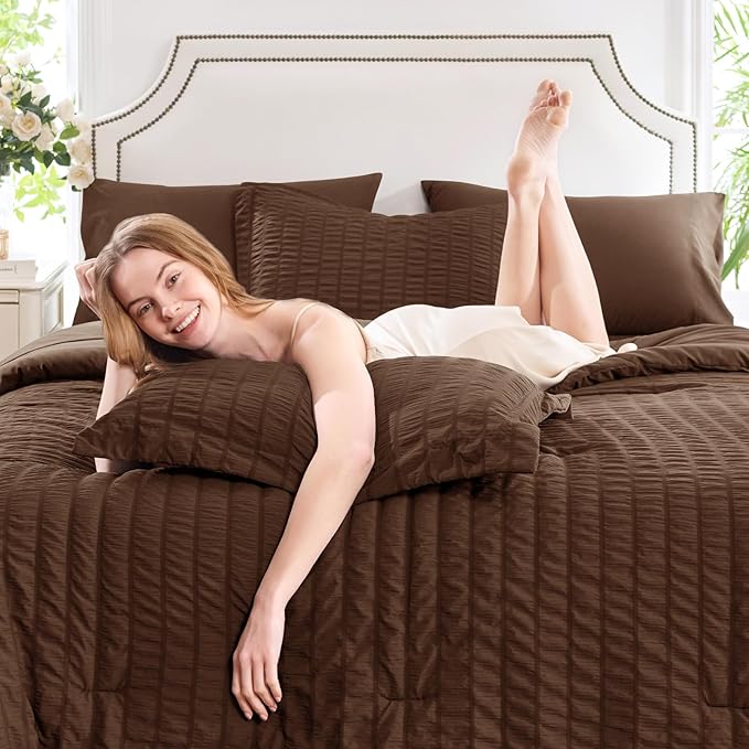 Down Alternative Comforter Set - Queen - 7 Piece