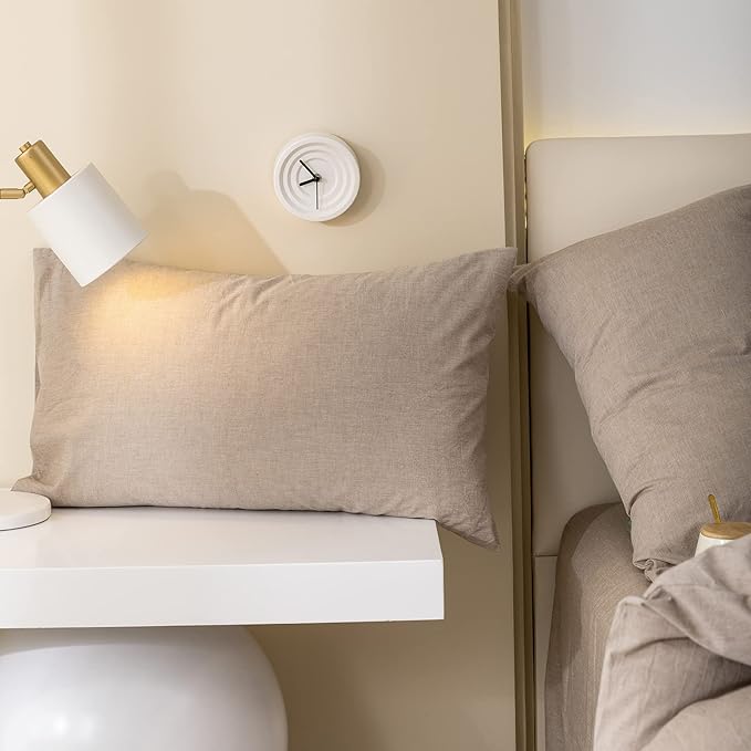 Linen Duvet Cover Set - King - 2 Piece