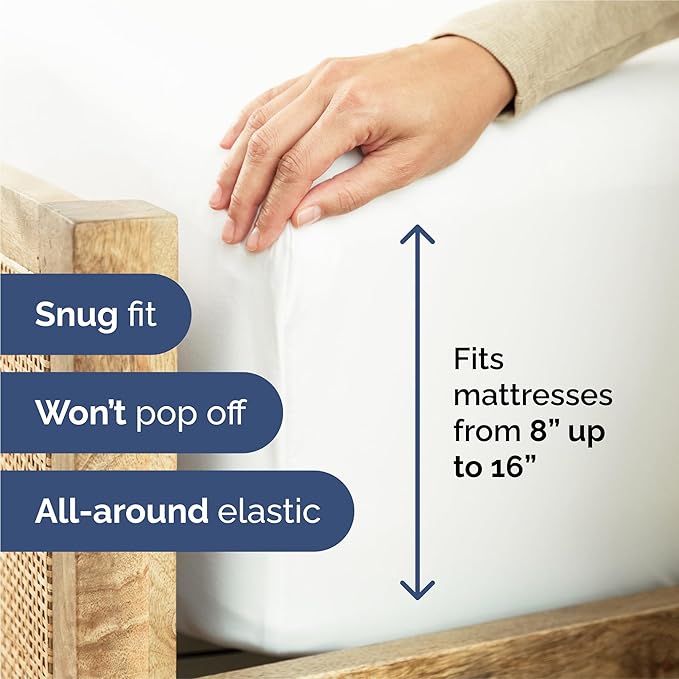 Cooling Bed Sheet Set - Split King - 7 Piece