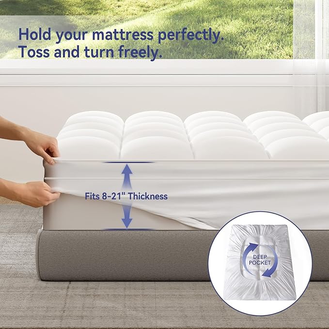 Down Alternative Mattress Topper - King
