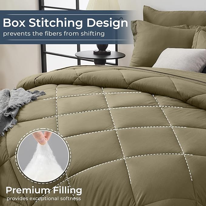 Comforter Set - Queen - 7 Piece