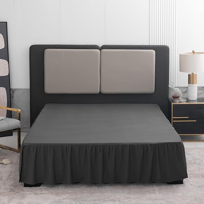 Microfiber Bed Skirt - King - 18 in Drop