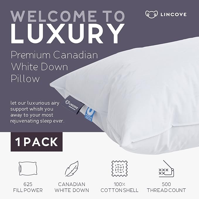 100% Cotton Bed Pillow - Queen