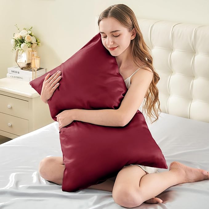 Mulberry Silk Cooling Pillowcase - Standard - 20 x 26 in