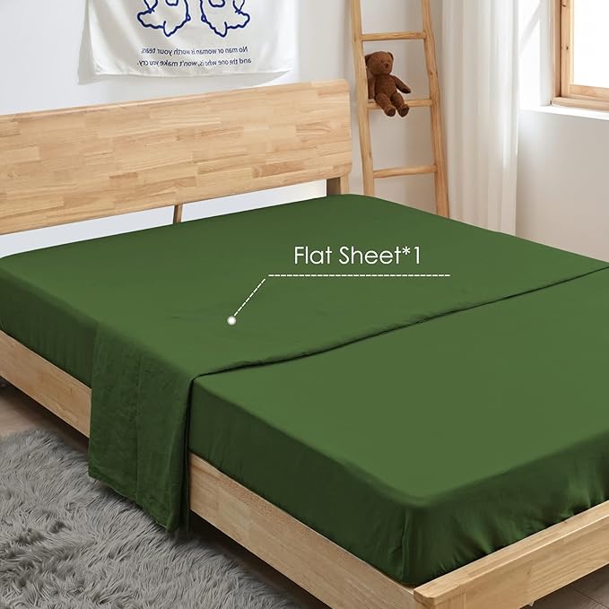 Linen Cooling Bed Sheet Set - King