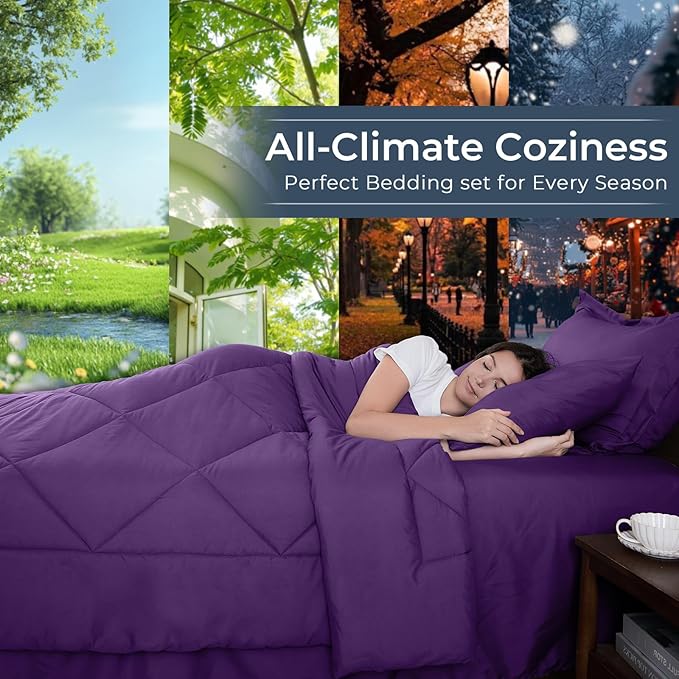 Comforter Set - Queen - 7 Piece