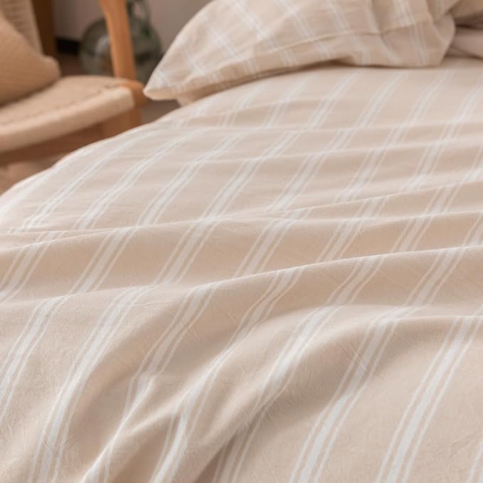 Linen Duvet Cover Set - King - 3 Piece