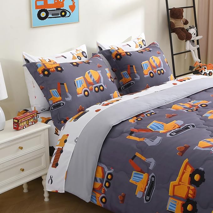 Microfiber Comforter Set - Twin - 7 Piece