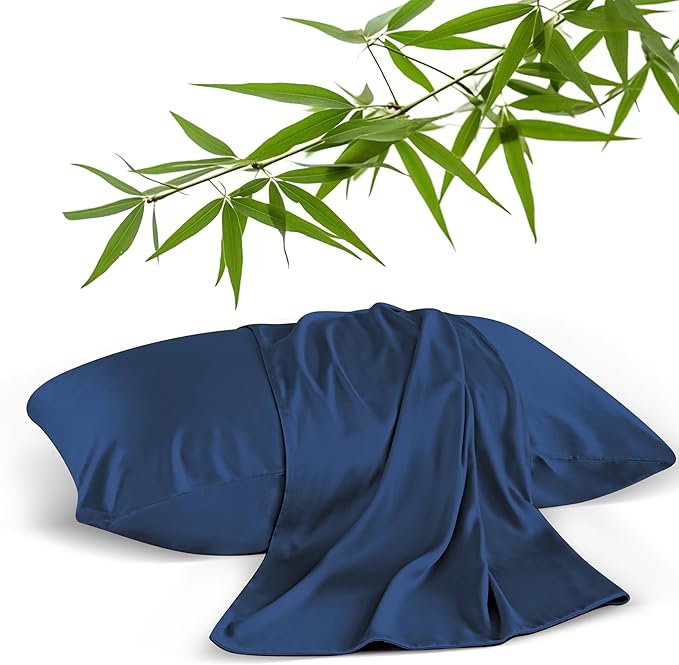 Bamboo Cooling Pillowcase Set - Standard - 2 Pack - 2 Piece