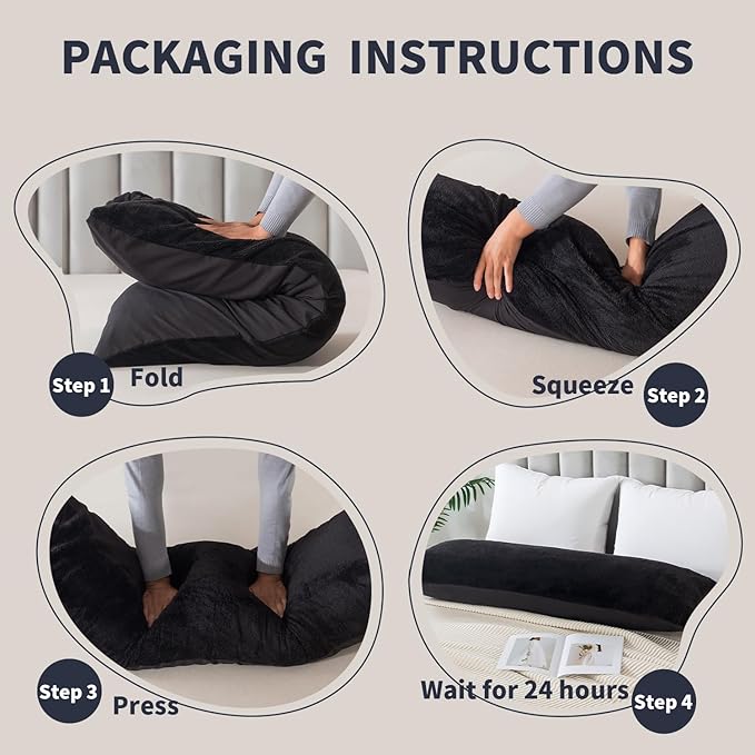 Memory Foam Body Pillow - Full