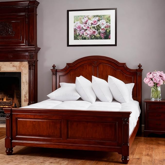 Down Alternative Bed Pillow - Queen - 20 x 30 in - 2 Piece