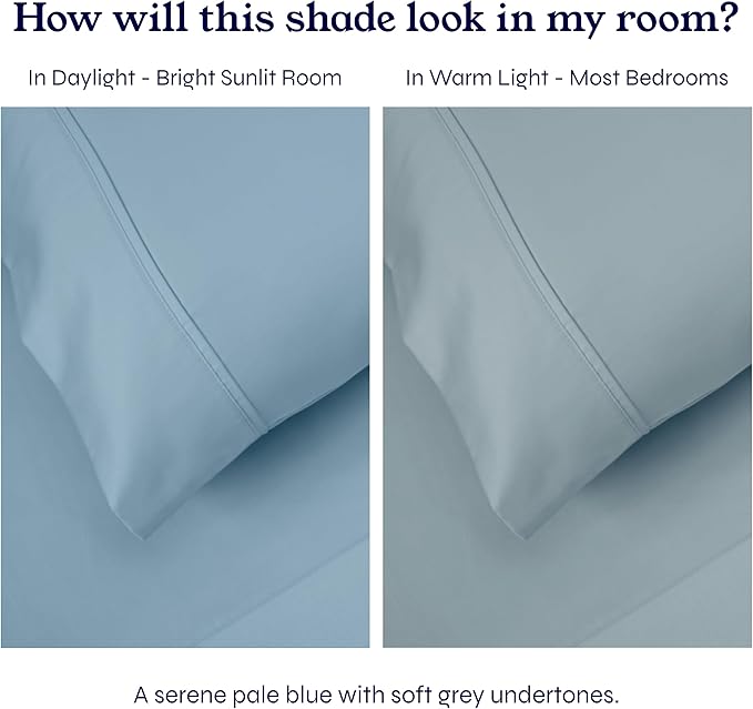 100% Cotton Bed Sheet Set - Queen - 4 Piece