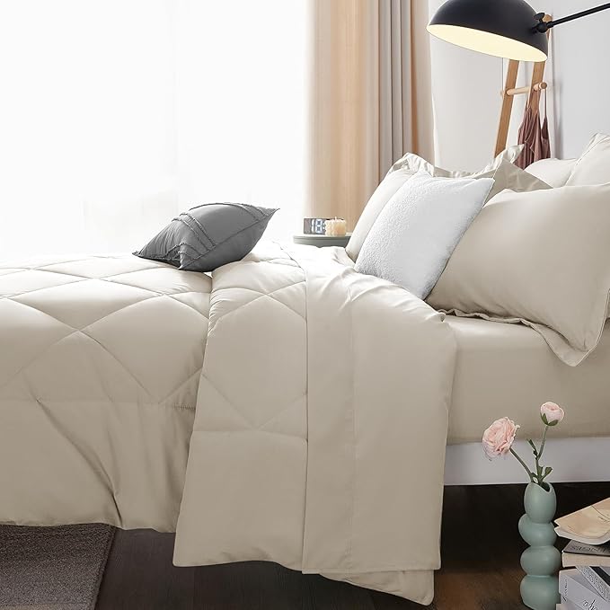Down Alternative Comforter Set - Queen - 7 Piece