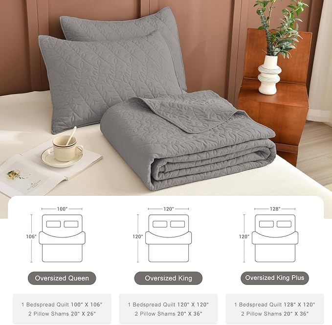 Bedding Set - King - 3 Piece