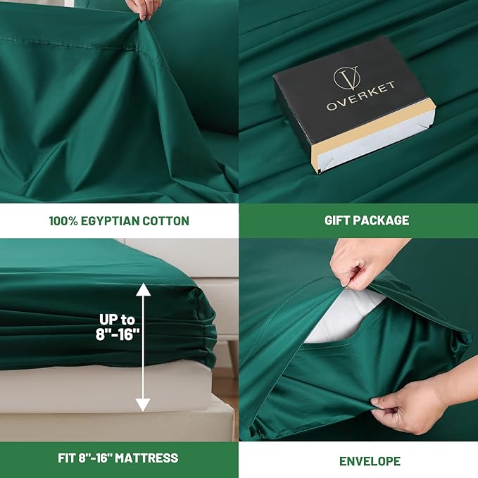Bed Sheet Set - California King - 4 Piece
