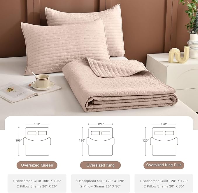 Bedding Set - King - 3 Piece