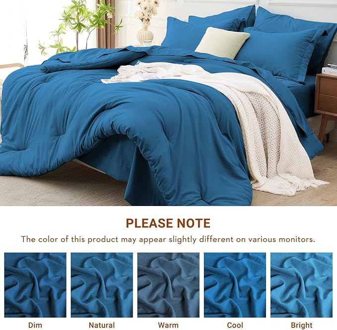 Comforter Set - Queen - 7 Piece