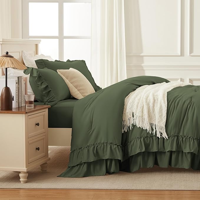 Microfiber Comforter Set - California King - 104 x 96 in - 3 Piece