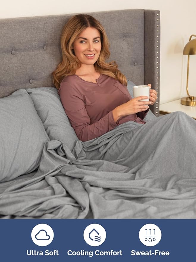 Cooling Bed Sheet Set - King - 6 Piece
