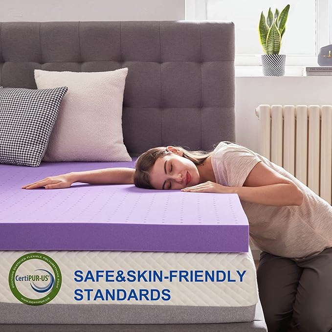 Memory Foam Mattress Topper - Twin