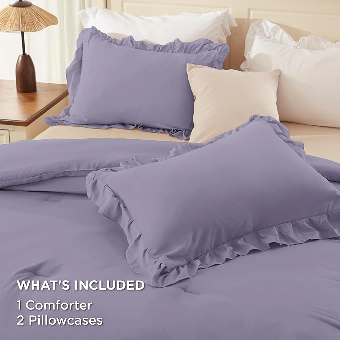 Microfiber Comforter Set - King - 3 Piece
