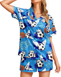 Women's Pajama Set - Short Sleeve - 2 Piece