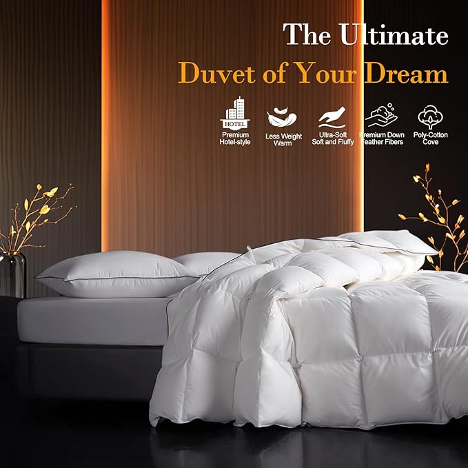 Duvets Down Comforter - King