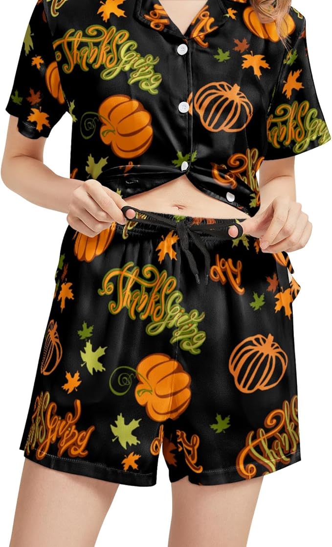 Women's Pajama Set - Short Sleeve - 2 Piece